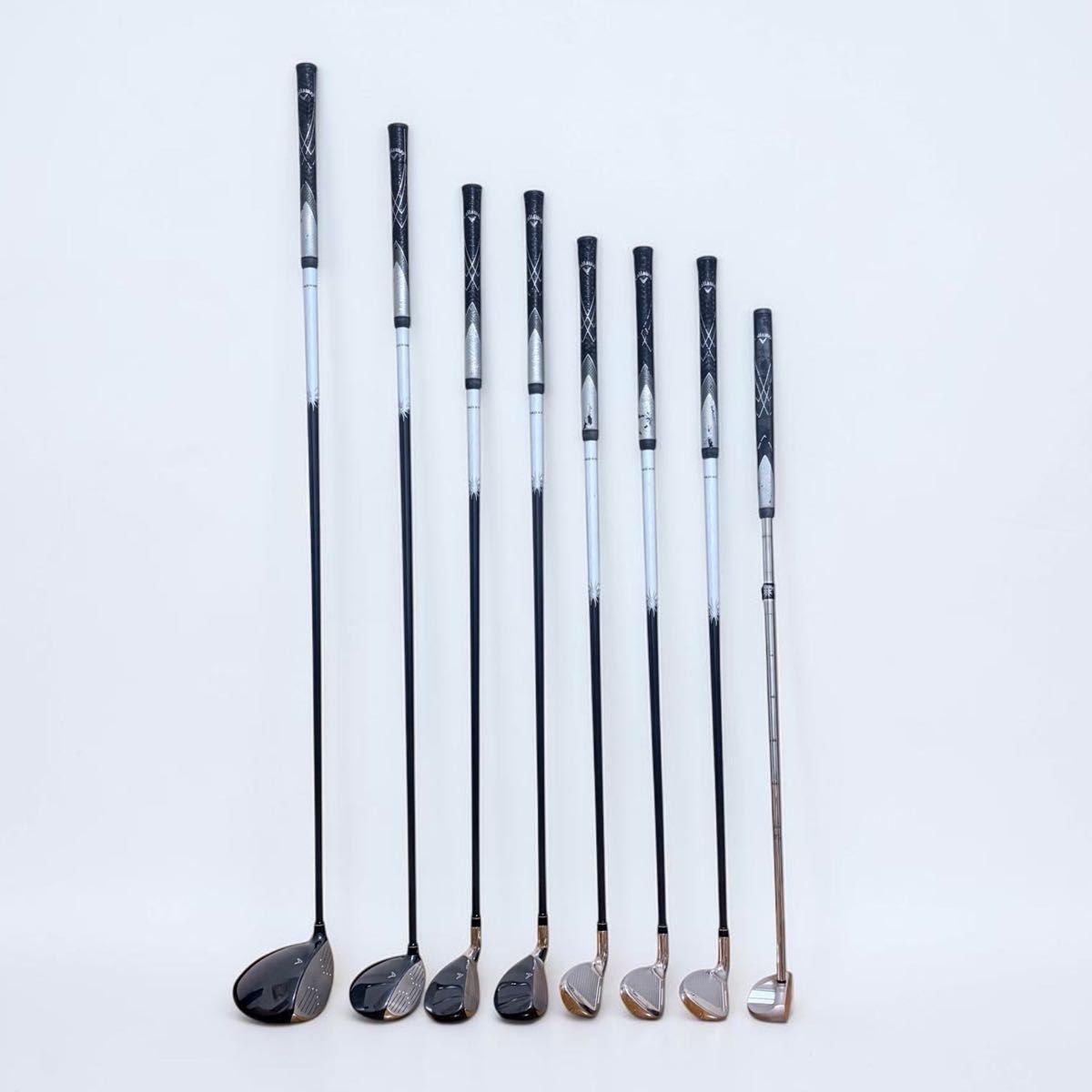 【美品】Callaway SOLAIRE キャロウェイ ソレイル レディース ゴルフクラブセット 8本セット