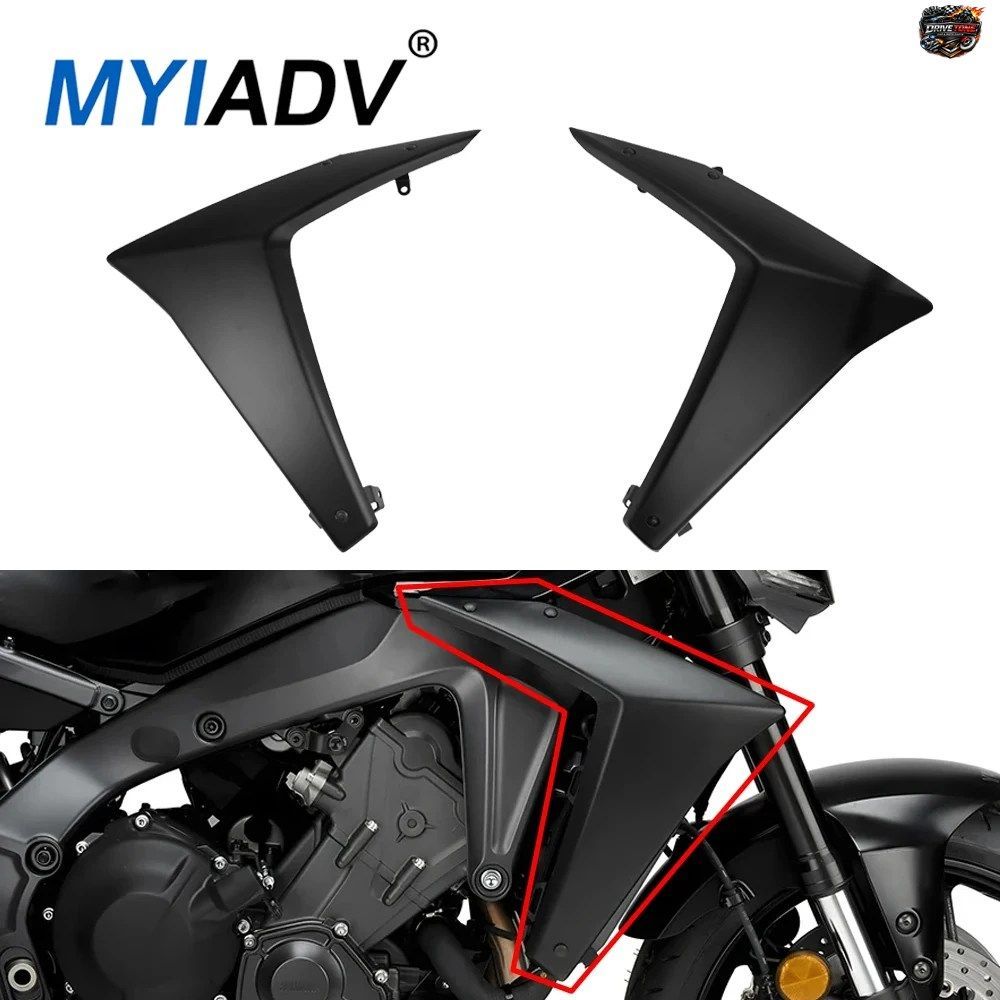 ヤマハ MT-09 FZ-09 MT09 FZ09 SP 2024-2026 用モーターサイクルウィングディフレクターサイドスポイラースポーツダウンフォースネイキッド