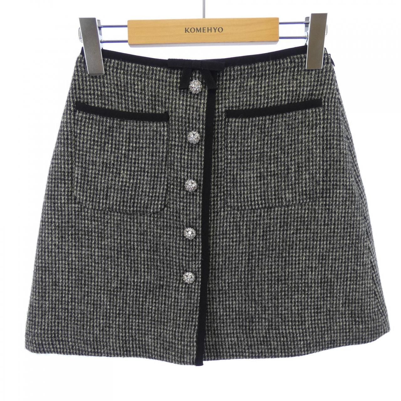 ミュウミュウ MIU MIU MG1356 1CVu スカート 25,632円