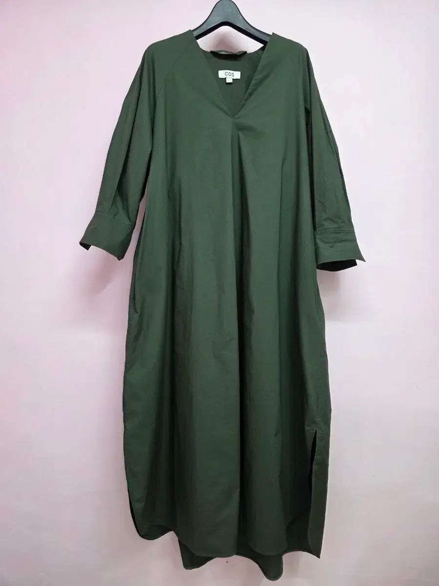 COS オリーブ グリーン ロング ワンピース EUR 36