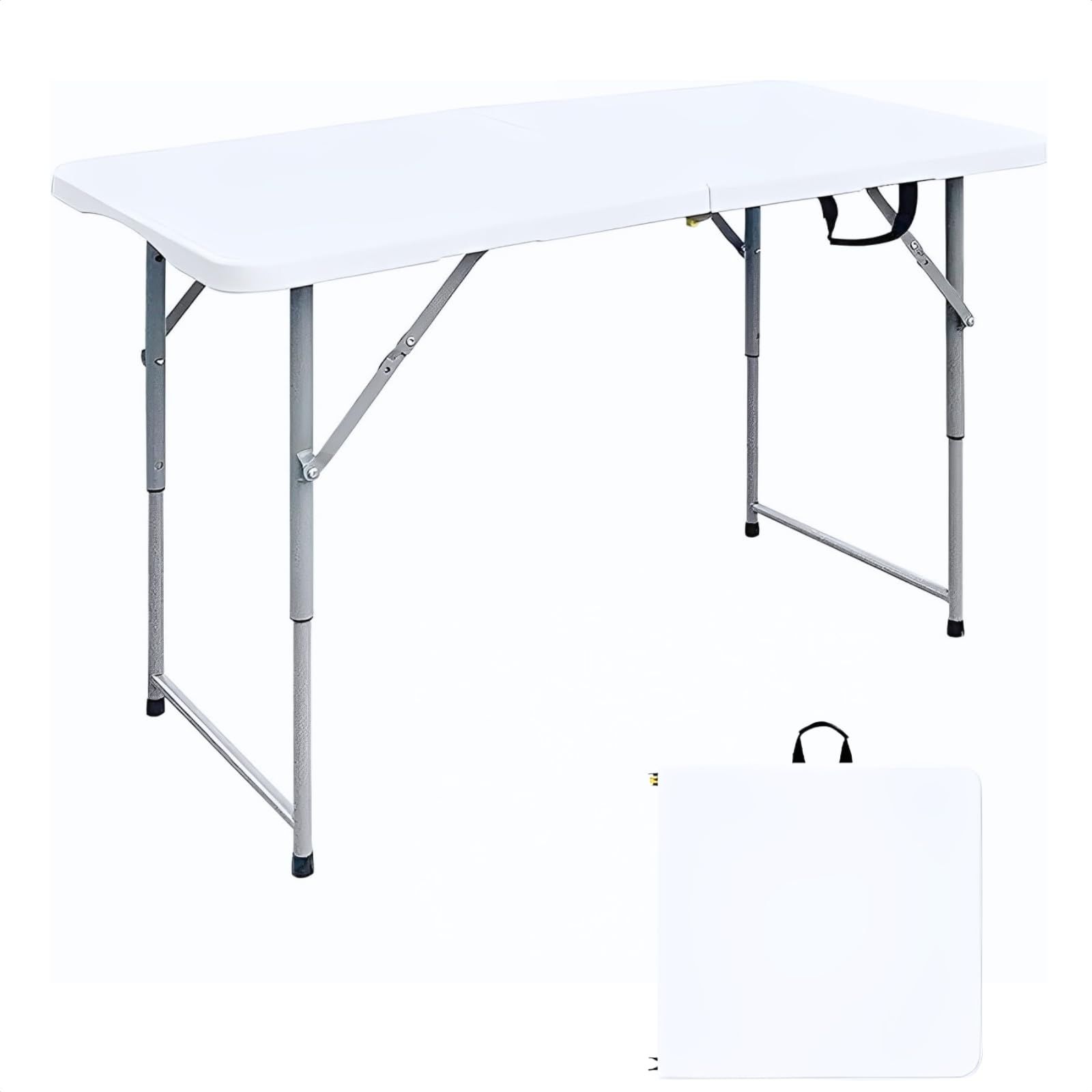 作業台 ワークテーブル 折りたたみ 幅120cm×奥行60cm×高さ48~74cm 3段階調整 軽量 アウトドアテーブル 屋外 屋内 兼用★m 00938c38 7,524円