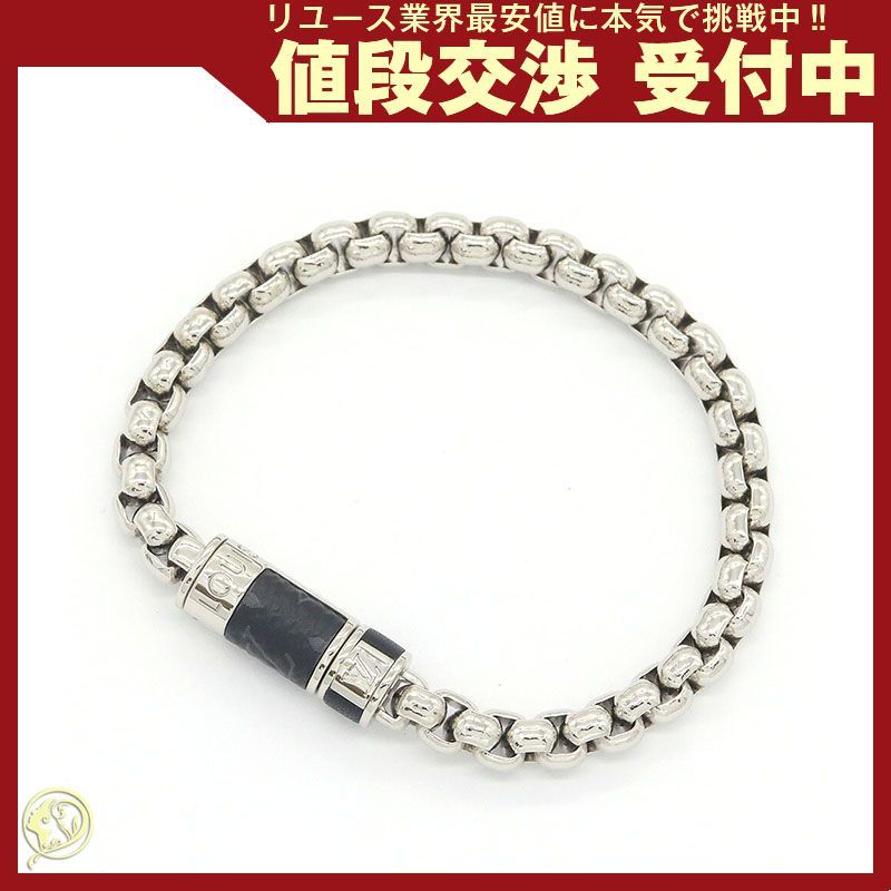 ルイヴィトン ブレスレット モノグラム エクリプス 中古