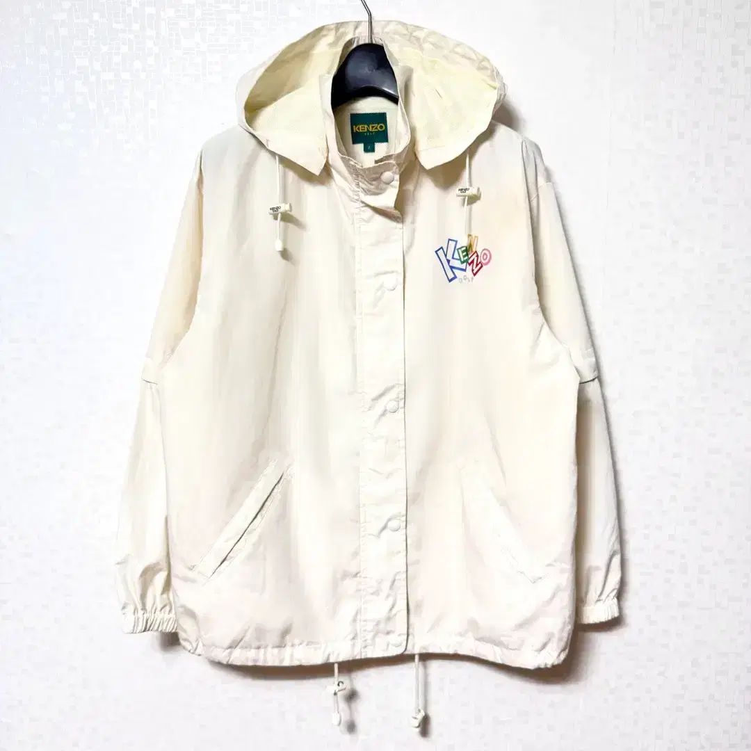 L 100 겐조 ゴルフ ウィンドブレーカー ウーブン ジップアップ ジャケット kenzo