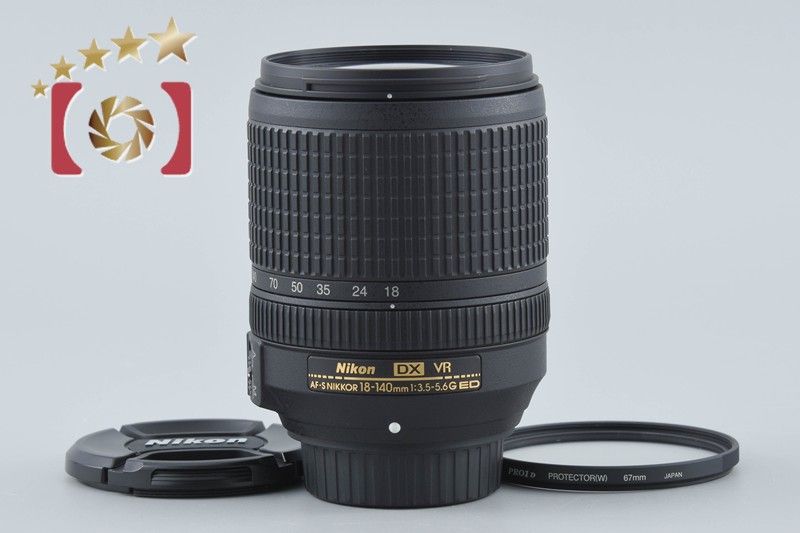 【中古】Nikon ニコン AF-S DX NIKKOR 18-140mm f/3.5-5.6 G ED VR 25,800円
