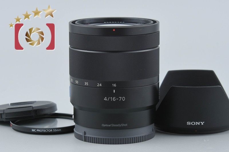 【中古】SONY ソニー Carl Zeiss Vario-Tessar T* E 16-70mm f/4 ZA OSS SEL1670Z 54,800円