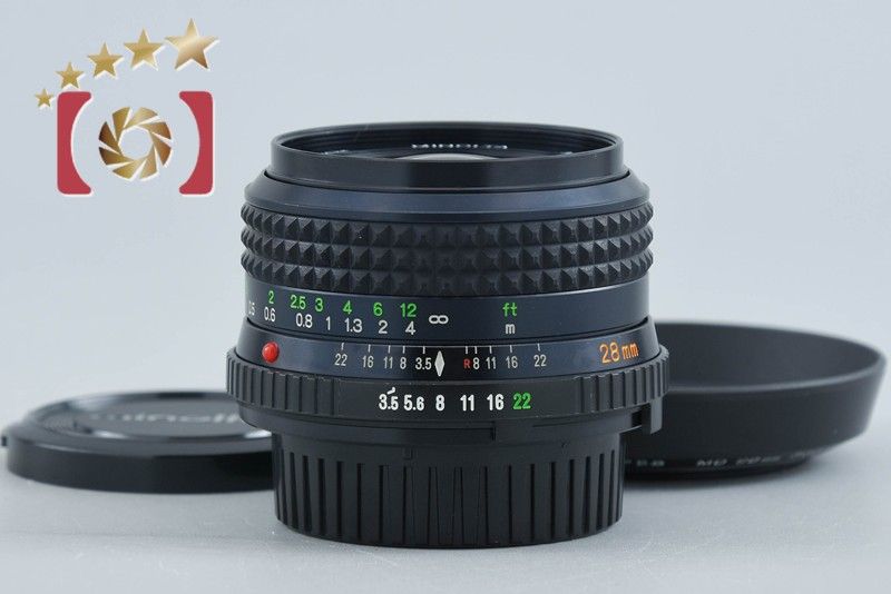 【中古】MINOLTA ミノルタ MD W.ROKKOR 28mm f/3.5