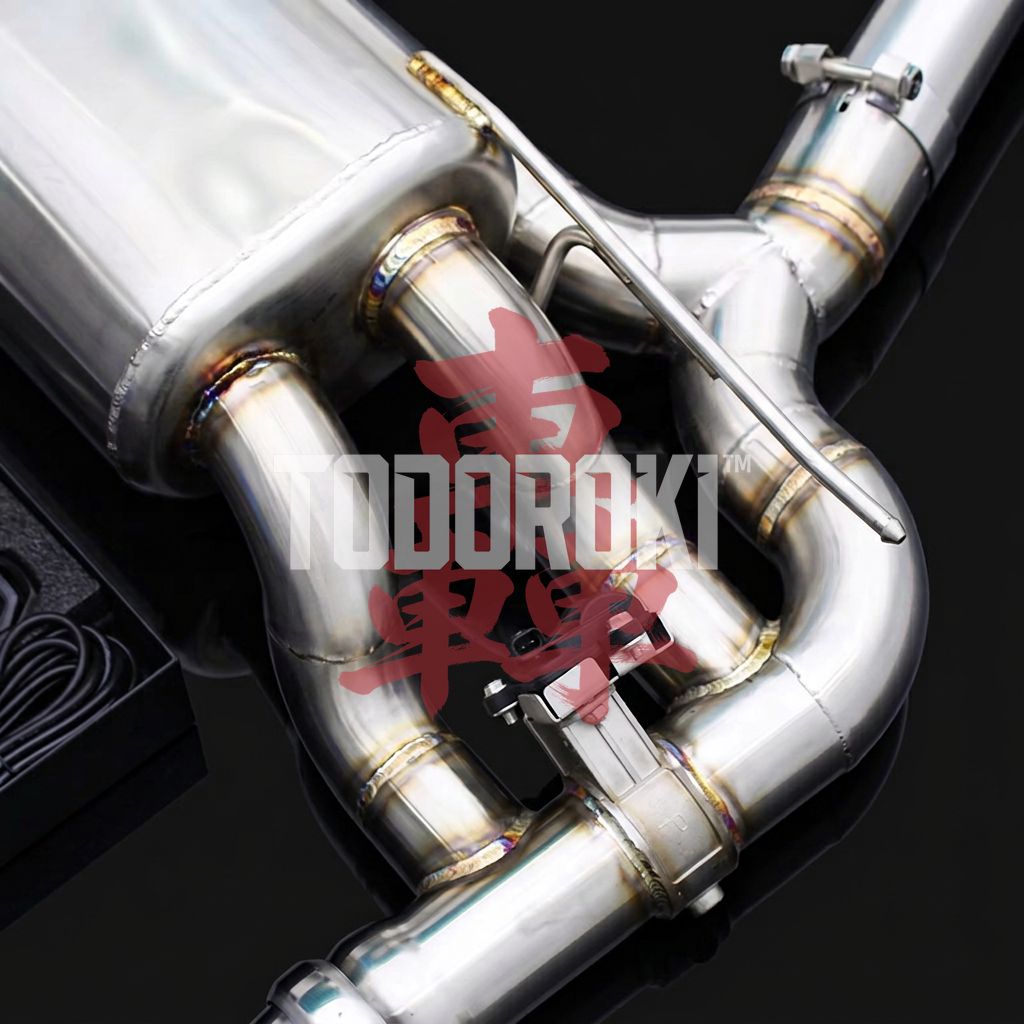 TODOROKI VALVE RS ワンオフ 可変バルブマフラー｜BMW M240i F22（B58