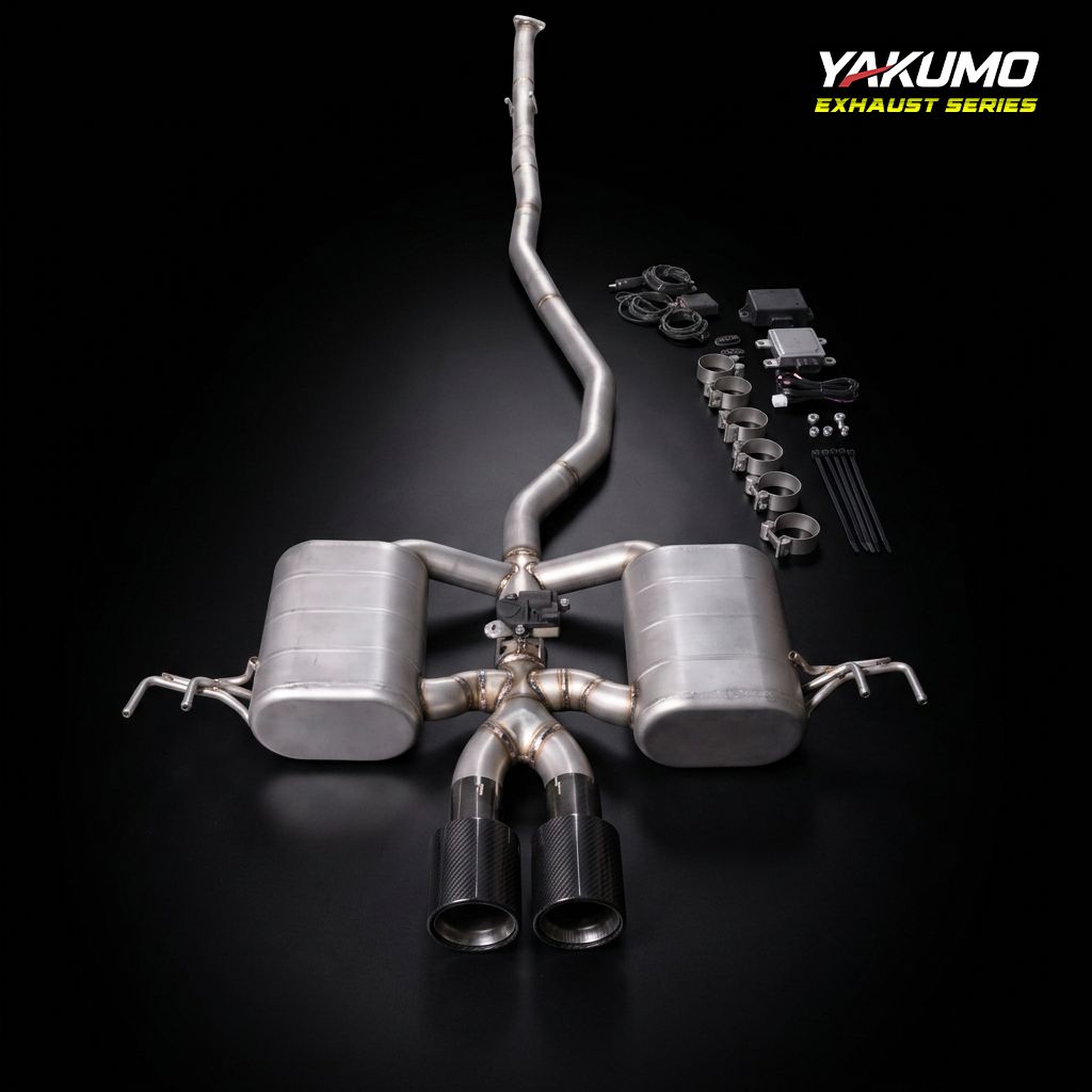 TODOROKI™ VALVE S ワンオフ 可変バルブマフラー｜ホンダ シビック FK7