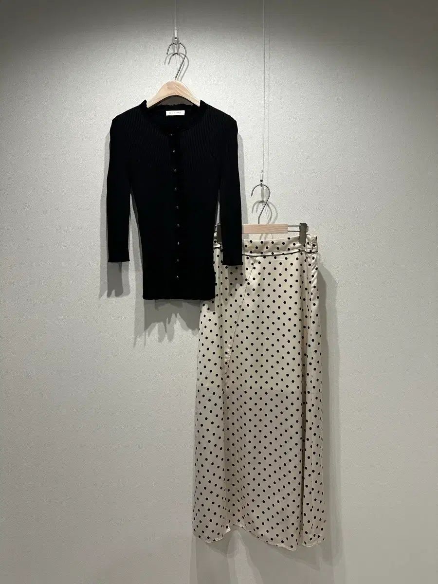 MISSHA ミシャ フリルネック ゴージ ニット トップス