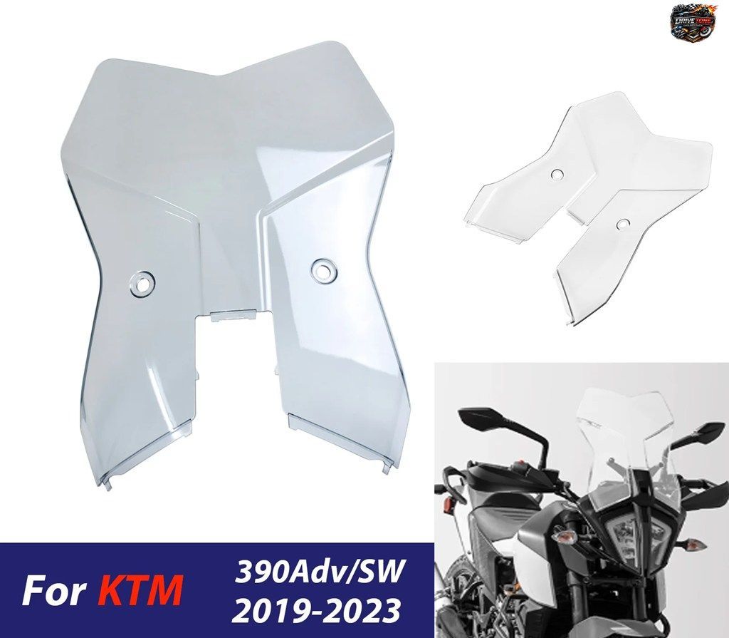 KTM 390 ADV ADVENTURE SW 2019-2023用モーターサイクルフロントスクリーンウインドシールドアクセサリーウインドシールドエアディフレクタ