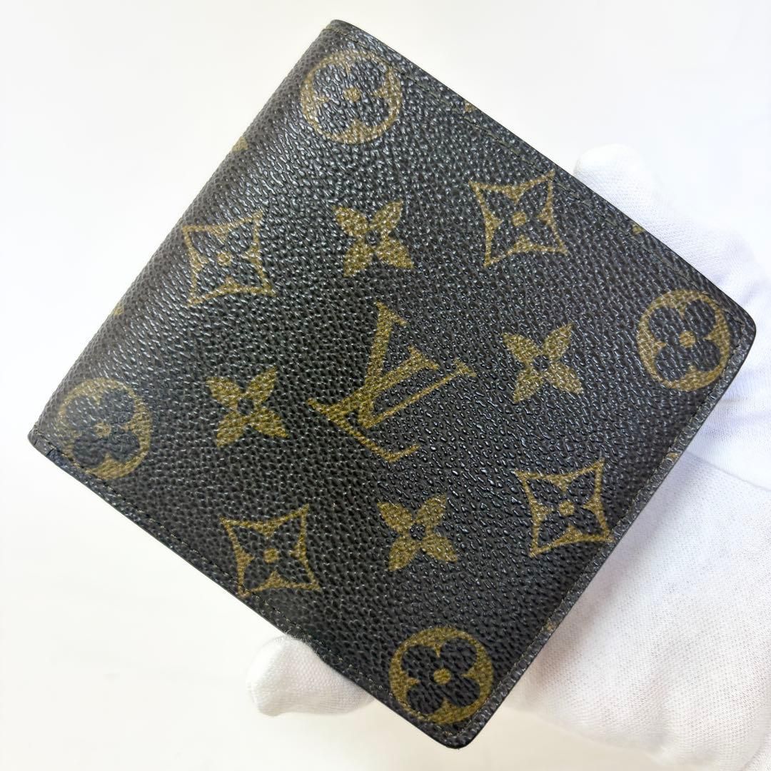 Louis Vuitton ルイヴィトン ポルトフォイユ マルコ 二つ折り財布 モノグラム PVC M61675