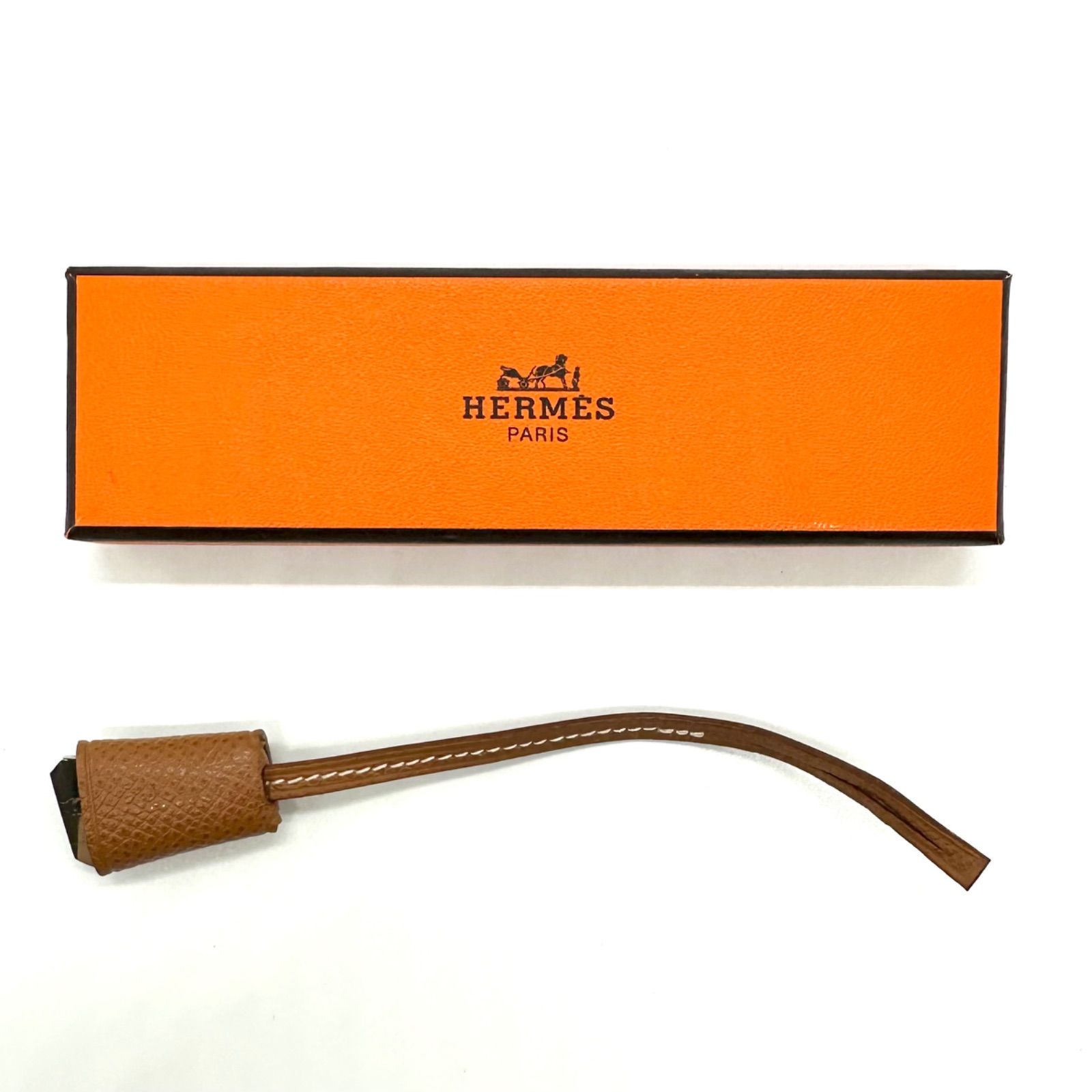 HERMES エルメス レザー ミニクロシェット バッグ チャーム