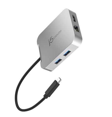 j5create USB C 5-in-1 ハブ - 4K60Hz HDMI 100W PD マルチハブ USB-A イーサネット2個 | Steam Deck MacBook ChromeBook XPS Surface Pro | works wi送料無料 8,616円