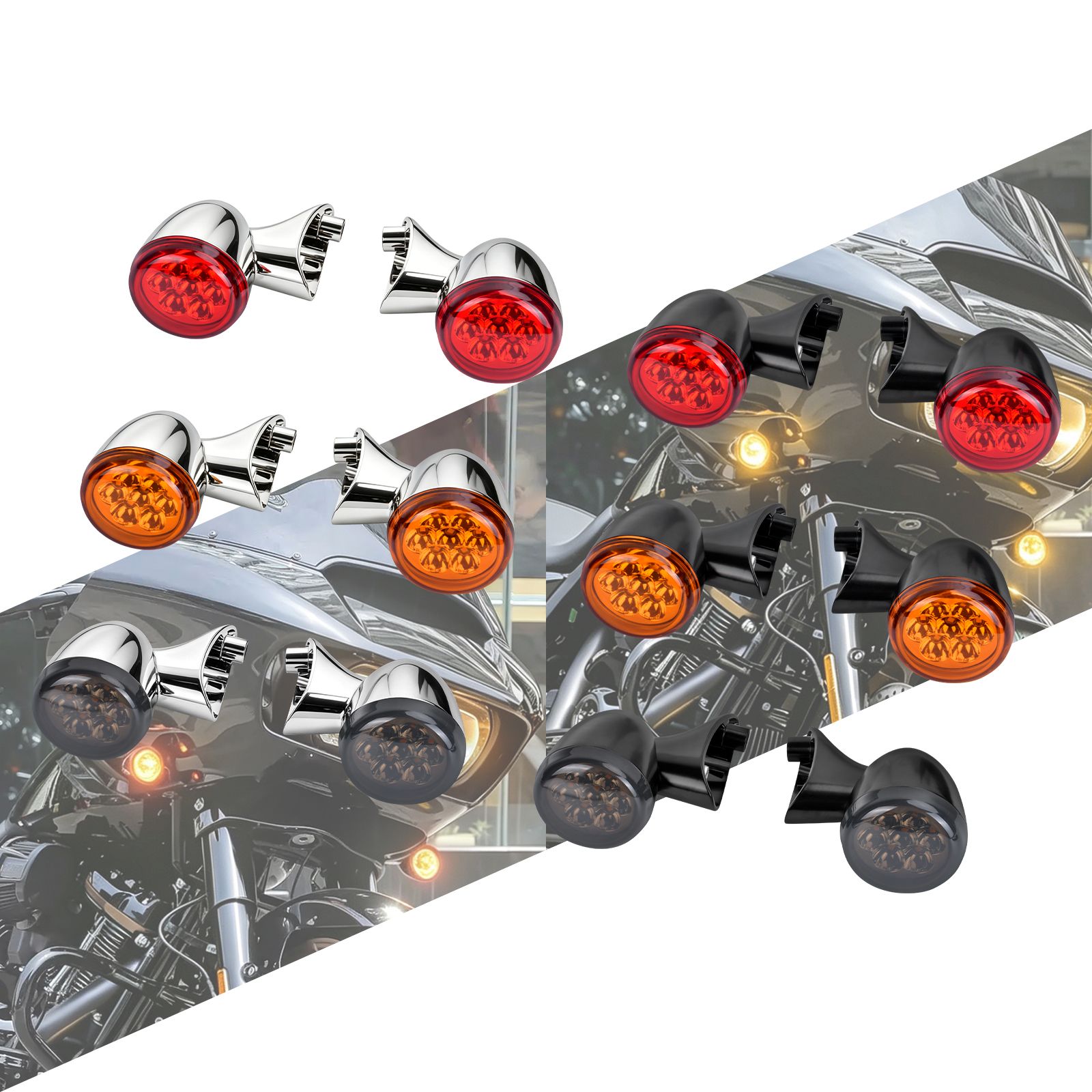 ハーレー ツーリングロードグライド FLTR 2015年以降用 LED フロントウインカーライト