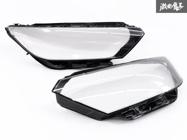 【新品・未使用!!】 PORBAO DDZ-B8-R AUDI アウディ B8 2016年～2018年 ヘッドライト リペアレンズ クリアレンズ 左右セット 即納 棚