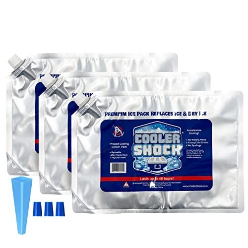 クーラーショック COOLER SHOCK 保冷剤 長時間保冷 強力 氷より冷たい-7.8℃ 繰り返し使用可能 キャンプ バーベキュー 釣り アウトドア お買い物 クーラーボックス 防災グッズ送料無料