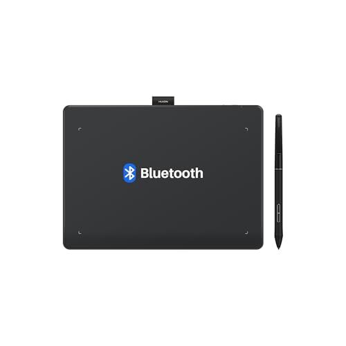 HUION Inspiroy Frego S 無線ペンタブ 板タブ ワイヤレス Bluetooth5.0 ブルートゥースペンタブレット 充電不要ペン 8192レベル筆圧感度 左利き お絵かきタブレット イラスト制作 漫画制作 オンライン授業 212160df