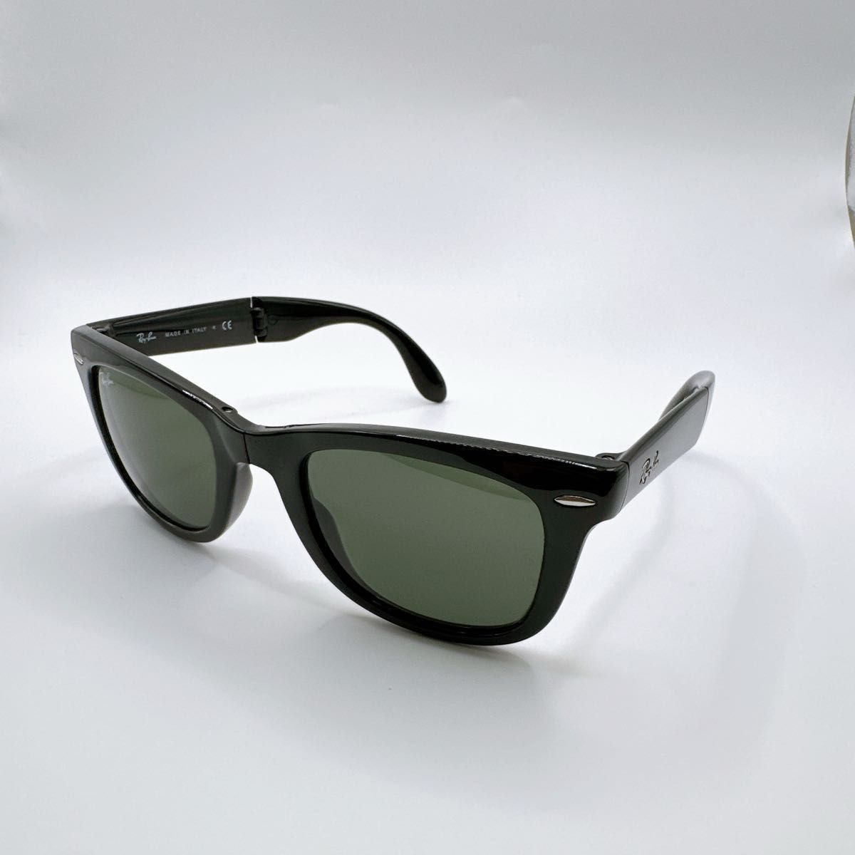 美品 Ray-Ban RB4105 Folding WAYFARER 折りたたみ サングラス レイバン
