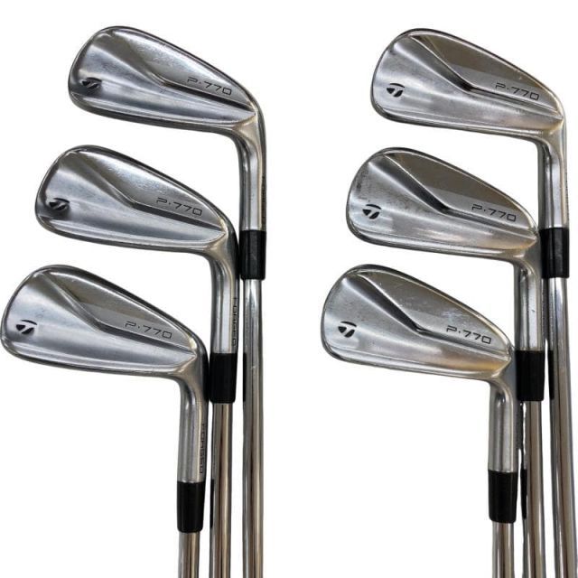 【中古】 テーラーメイド Taylor Made P・770(2020) 6S アイアンセット IR Dynamic Gold EX TOUR ISSUE (フレックスS) メンズ 男性用 右利き 右用 Cランク ゴルフクラブ