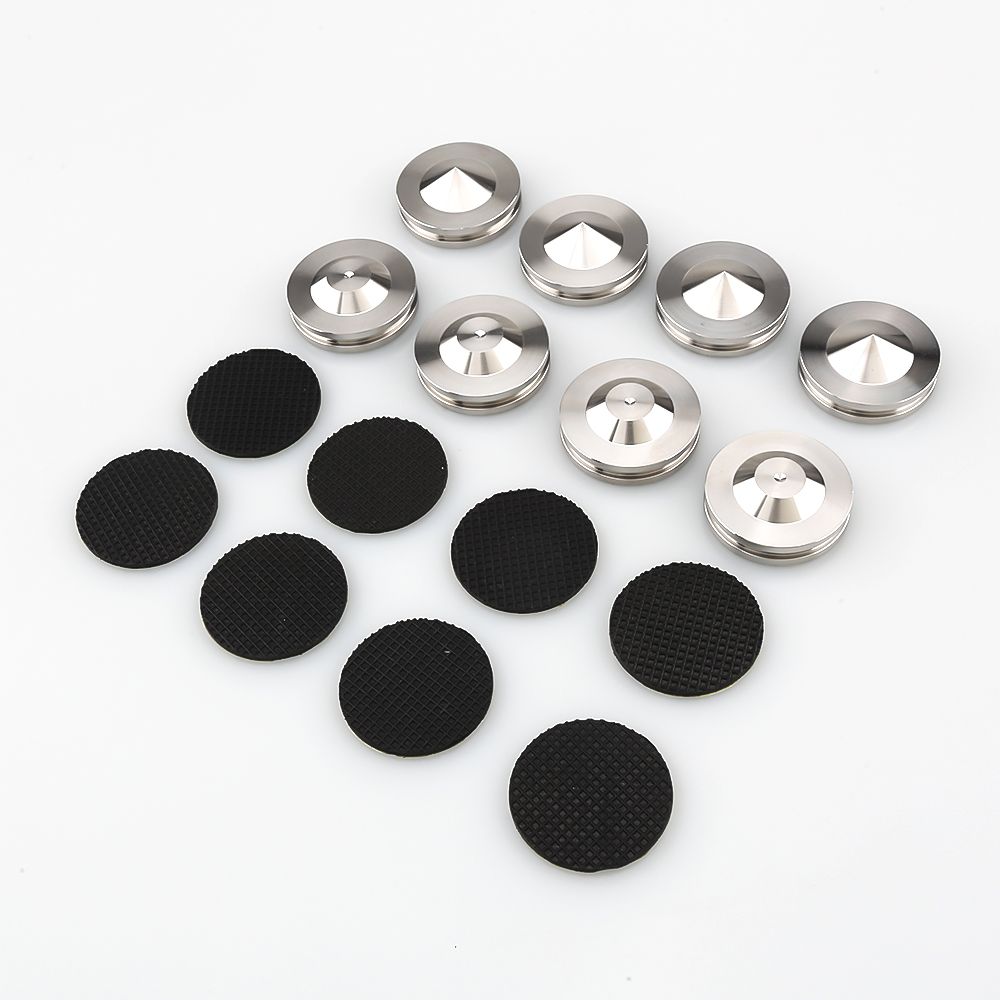 ステンレス鋼製 HiFi スピーカーアイソレーションスパイク 4セット