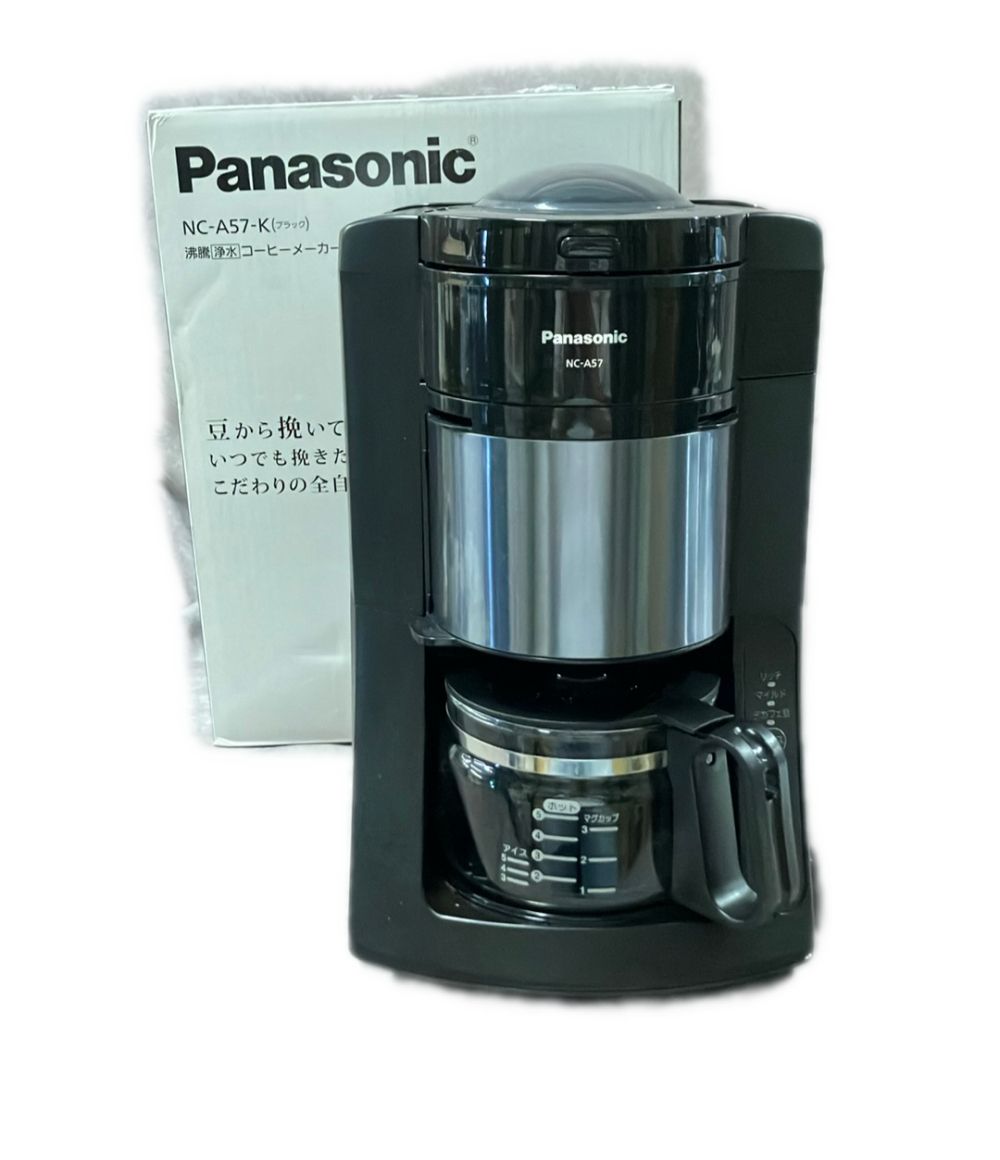 パナソニック コーヒーメーカー NC-A57-K Panasonic 7,742円