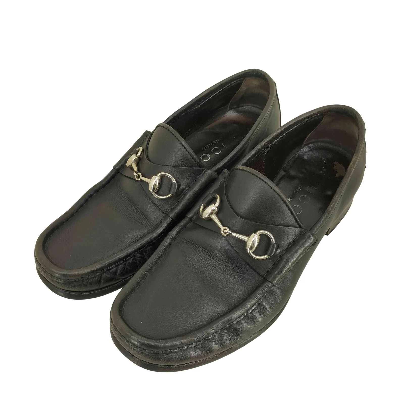 グッチ GUCCI ビットローファー メンズ EUR：42 (傷や汚れあり) 中古 