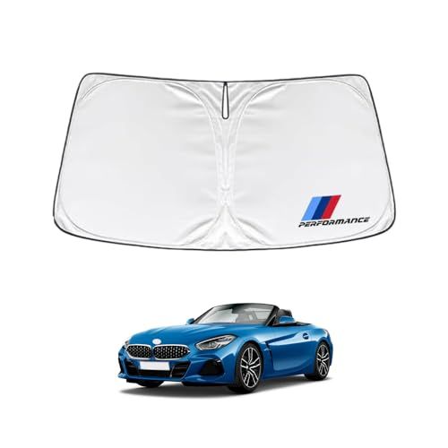 BMW Z4 G29 2019年3月?現行 車種専用設計 サンシェード 車 フロント さんしぇーど 暑さ対策 日除け 遮熱 遮光 uvカット 紫外線遮蔽 折り畳み式 収納ポーチ付き 取付簡単 保護パーツts 6c6f3f44