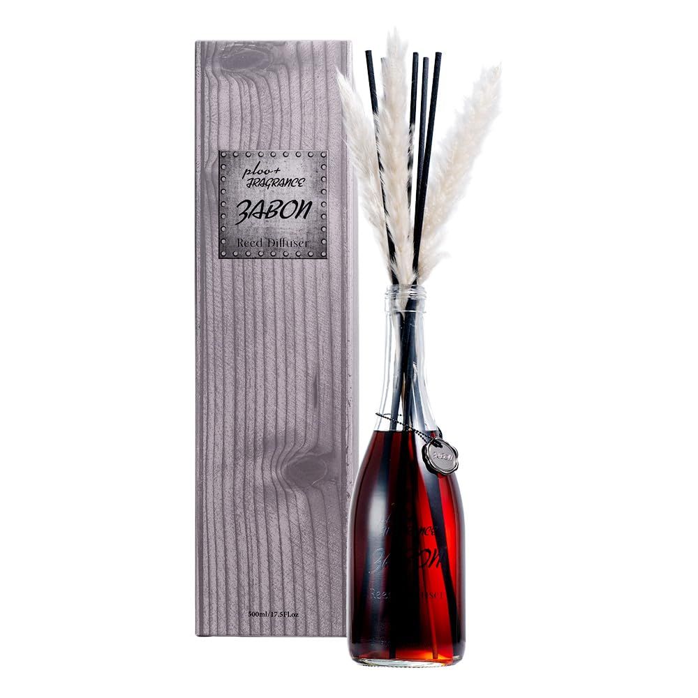 プルプラ ZABON リードディフューザー ルームフレグランス Vin de Parfum ワインのように味わう香り 500ml 大容量 約6ヶ月分 芳香剤 スティック付き (RED WINE)送料無料 8,601円