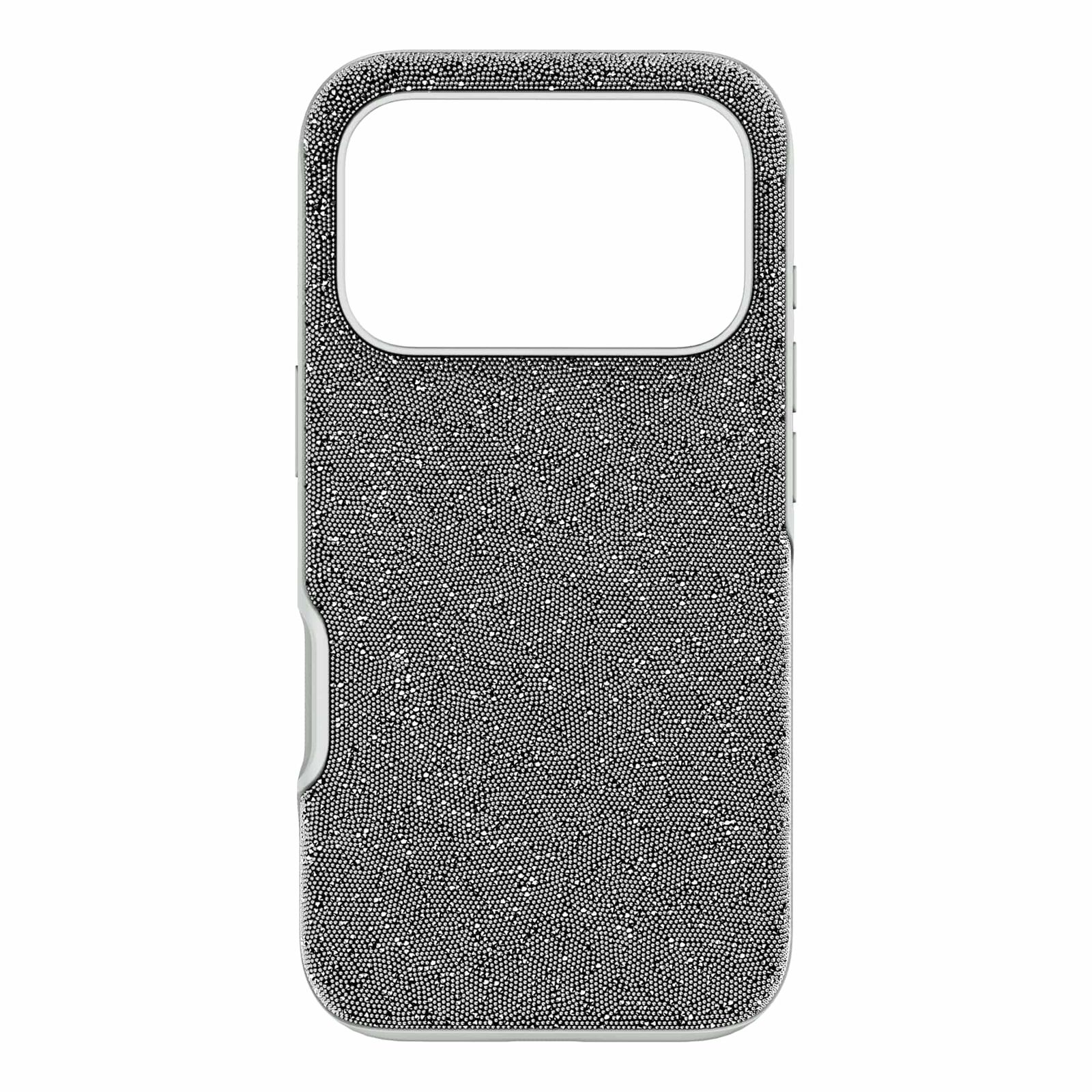 【公式】【スワロフスキー】High iPhone 17 Pro シルバースマートフォンケース クリスタル