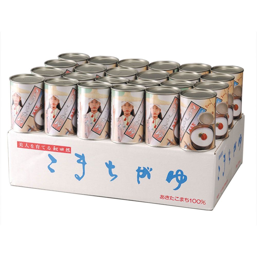 秋田こまちの甘みと旨みが自慢の 秋田 こまちがゆ 24缶入