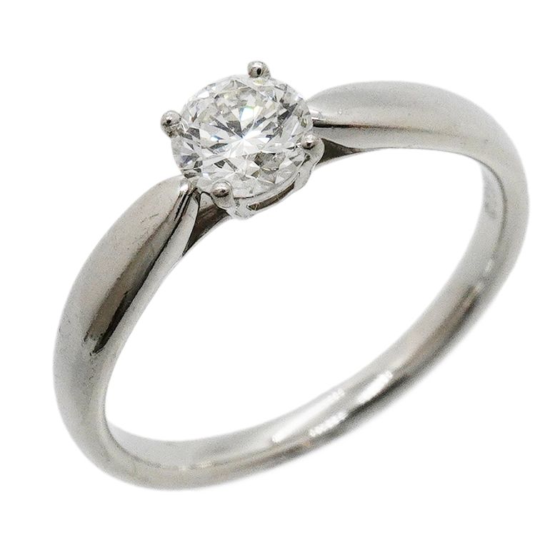 【6jgb0567】ティファニー リング ハーモニー 1PD Pt950 プラチナ ダイヤモンド 0.42ct 11号【中古】レディース 81,620円
