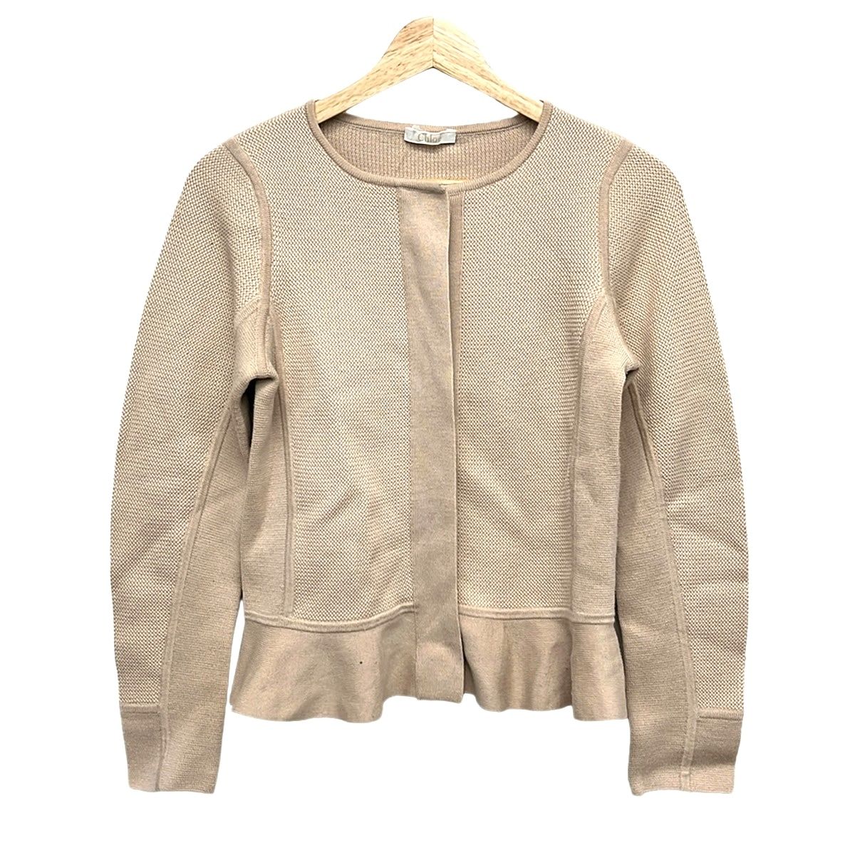 Chloe(クロエ) カーディガン サイズXS レディース美品 ライトベージュ