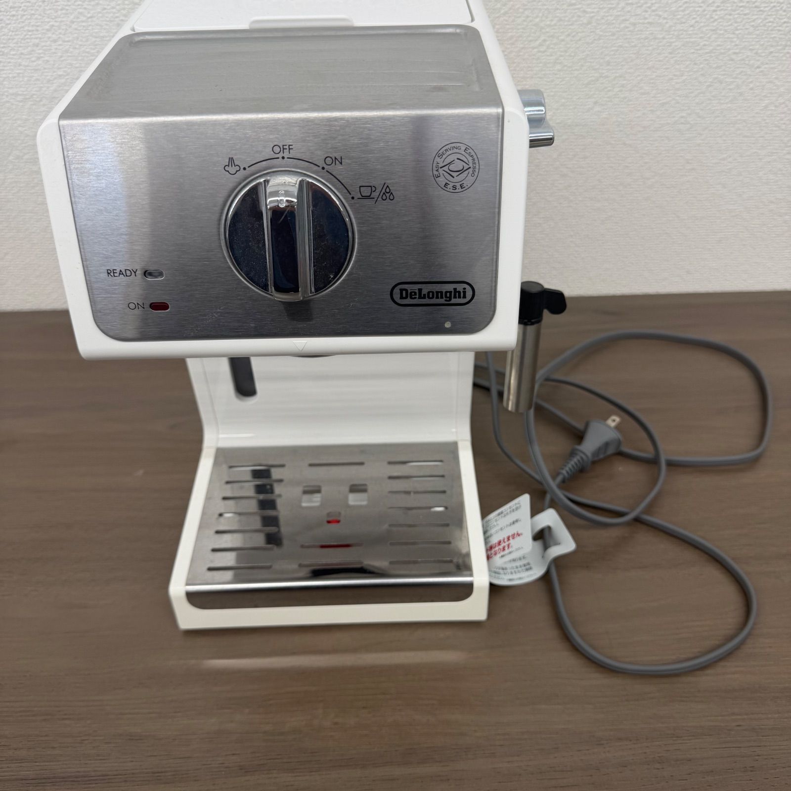 (s8722)DeLonghi デロンギ エスプレッソ・カプチーノメーカー ECP3220J-W デロンギジャパン