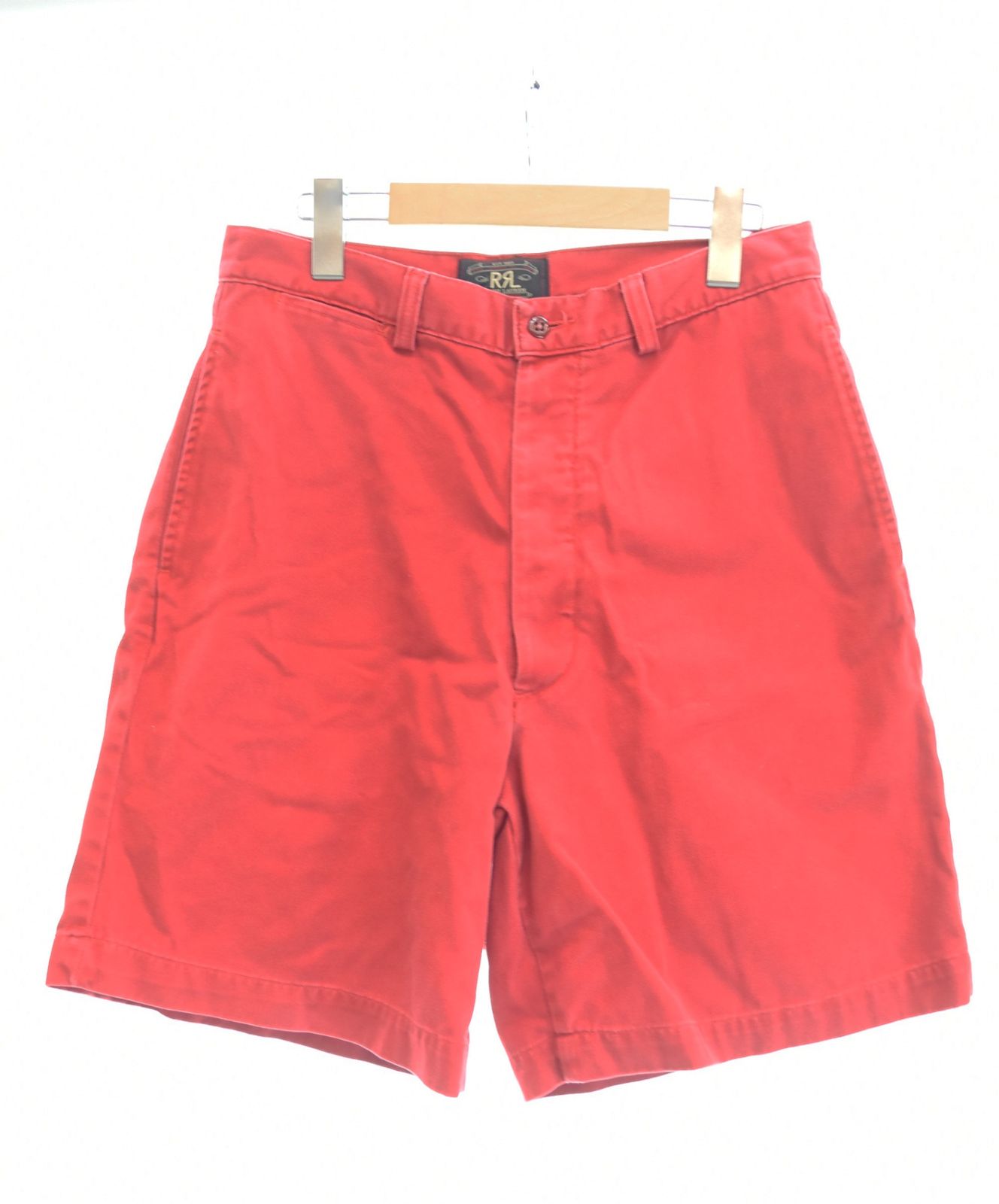 ラルフローレン RalphLauren RRL ダブルアールエル 三つ星 ショートチノパンツ ハーフパンツ レッド 30 103MB-1102