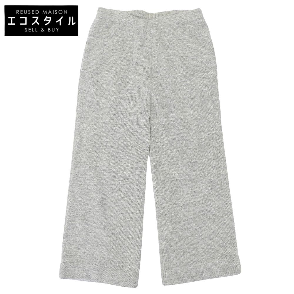 ROYAL ALPACA　ロイヤルアルパカ　アルパカ ニット パンツ ボトムス レディース グレー L　L 10,643円