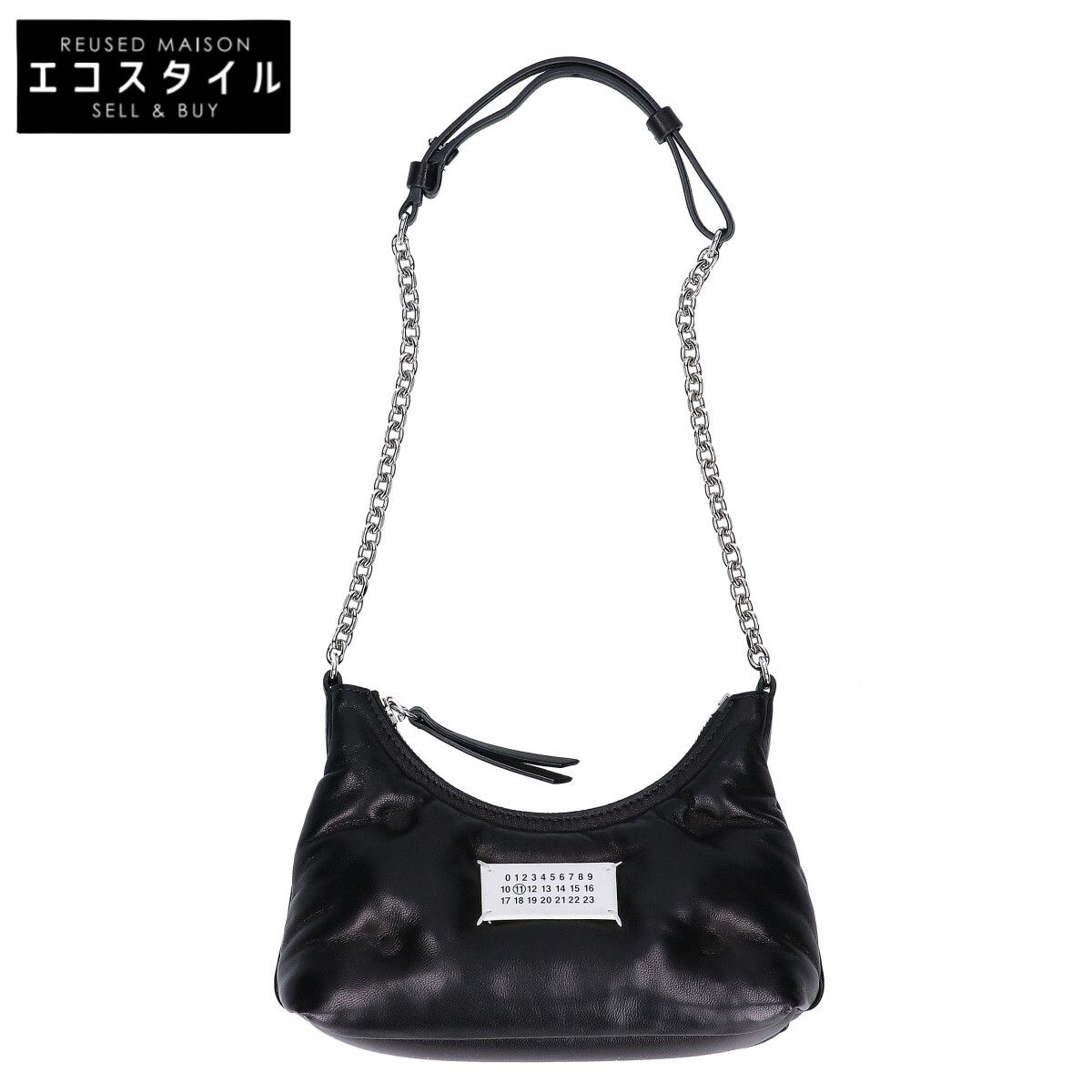 Maison margiela　メゾンマルジェラ　美品 SB1WG0021 グラムスラム ホーボー マイクロ チェーン