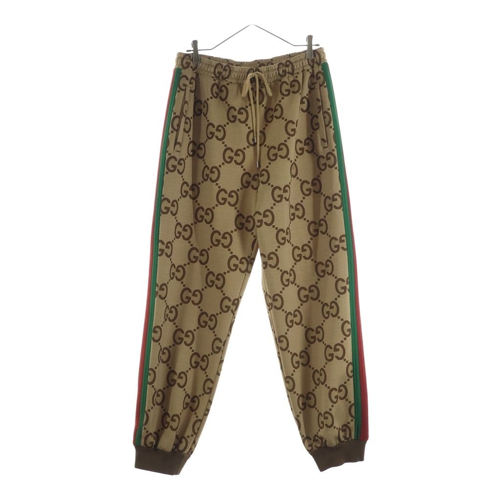 GUCCI (グッチ) Jumbo GG Track Bottom ジャンボ トラックパンツ ベージュ 715192 XJETI