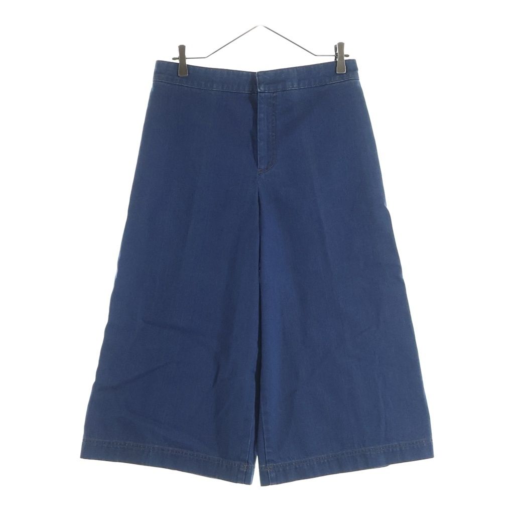 STELLA McCARTNEY (ステラマッカートニー) ファラベラ バックステッチデザイン ジップフライ ハーフバギーデニムパンツ ショーツ レディース インディゴ 380472 SEH56その他