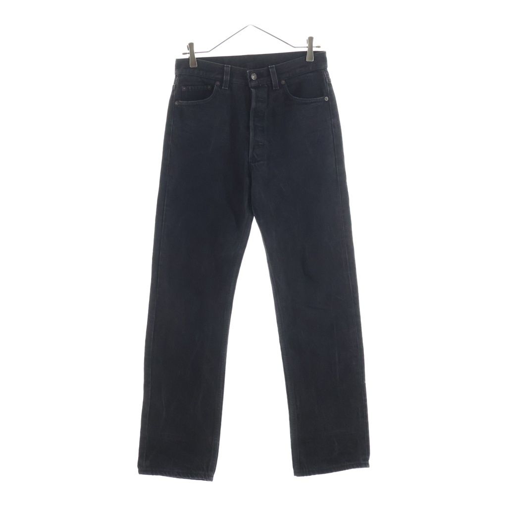 Levi's (リーバイス) 90s 501 スモールe ボタン裏653 後染め USA製 デニムパンツ ブラック 8,513円