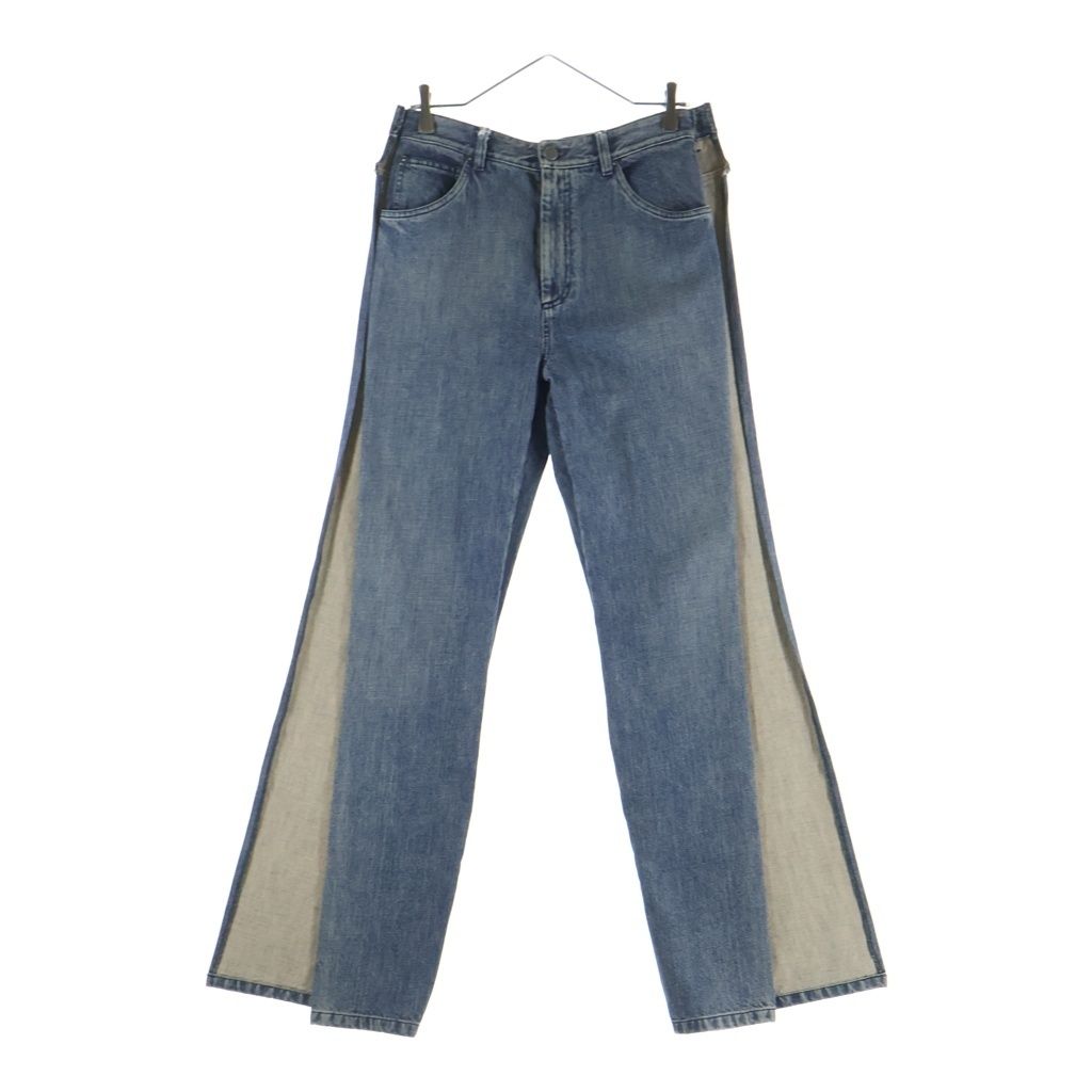 Maison Margiela (メゾンマルジェラ) レイヤード ストレートデニムパンツ インディゴ 29LA001430293 16,553円