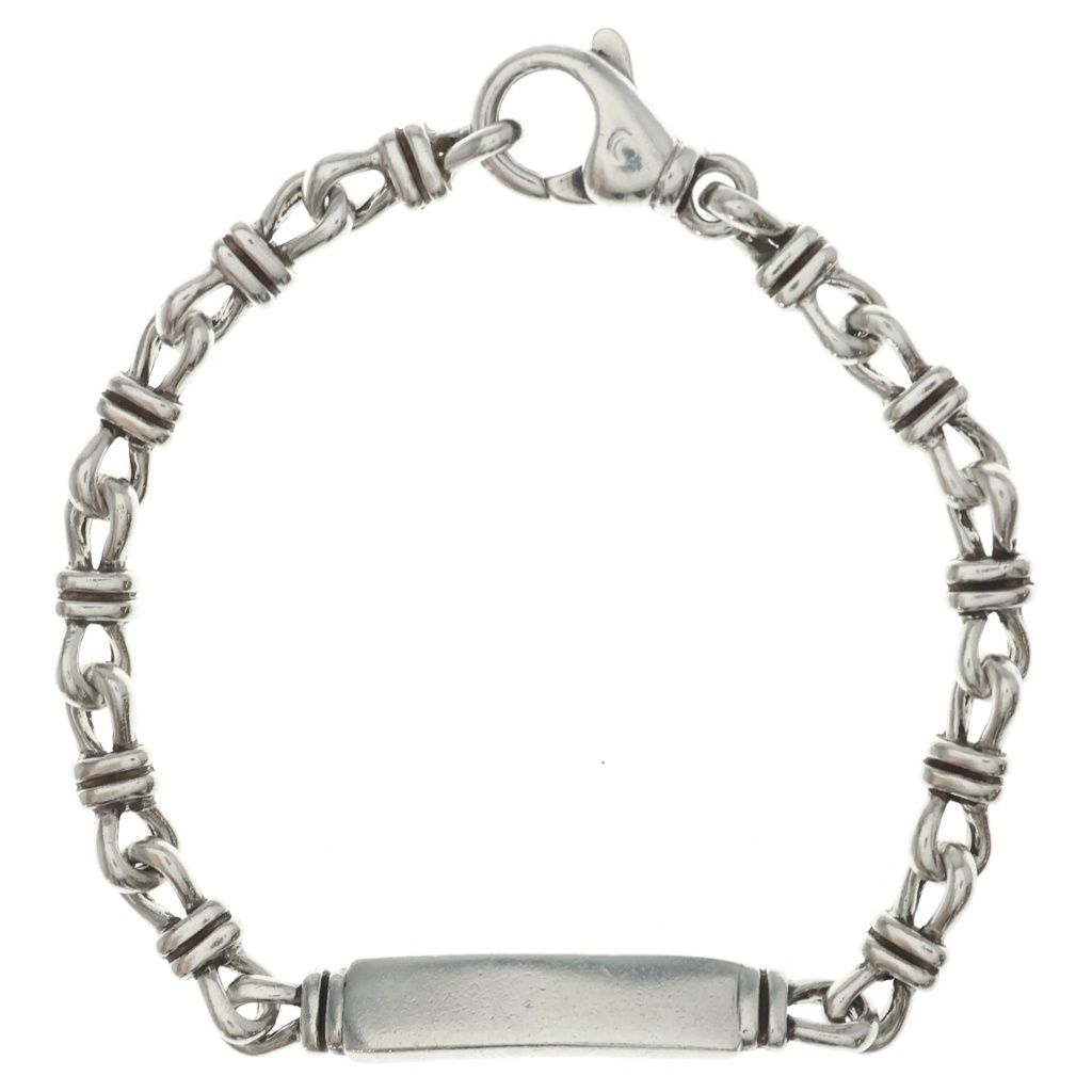 TIFFANY & Co. (ティファニー) VINTAGE Knot Link ID Bracelet ノットリンク ブレスレット シルバー