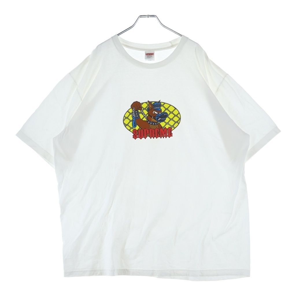 SUPREME (シュプリーム) 26SS Leash Tee リーシュ 半袖Tシャツ カットソー ホワイト