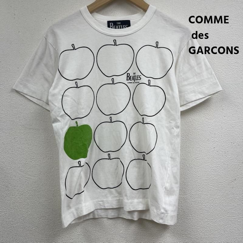コムデギャルソン THE BEATLES コラボ 日本製 アップル コア プリント Tシャツ ve-t0003 メンズ M ISItems【USED】【古着】【中古】50164557