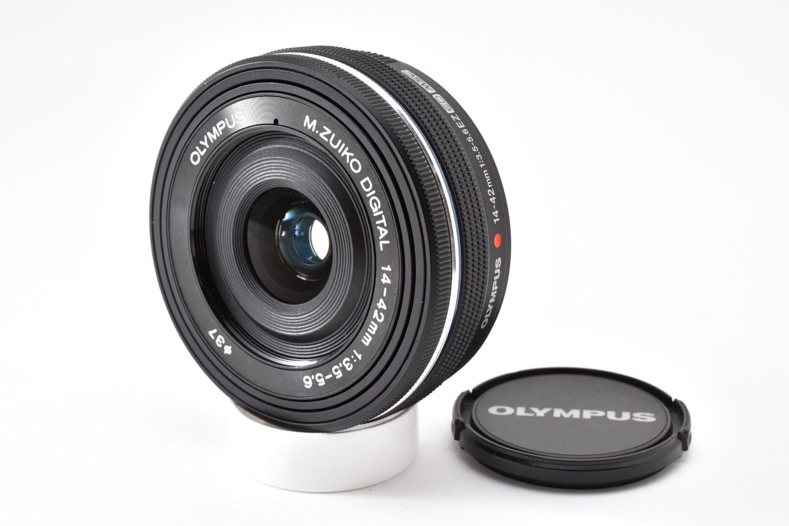 ★良品★ オリンパス OLYMPUS M.ZUIKO DIGITAL ED 14-42mm F3.5-5.6 EZ ED MSC ブラック ARYME6824 #220