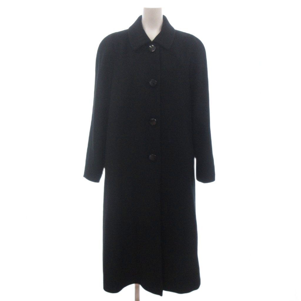 ノーブランド ピュアカシミヤ ロングコート 黒 ブラック 11 5,832円
