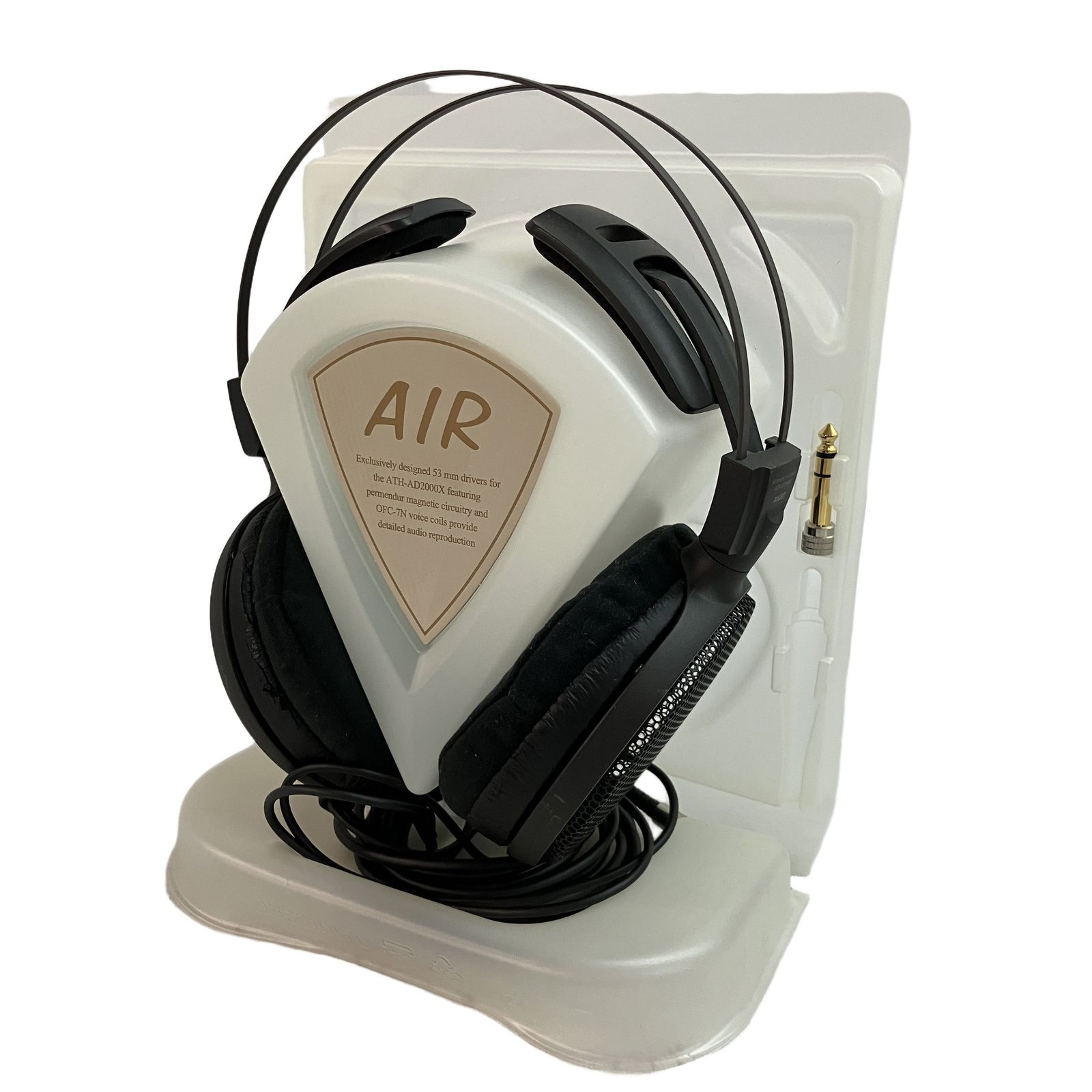 audio-technica ATH-AD2000X エアーダイナミック 開放型ヘッドホン 有線 オーディオ オーディオテクニカ 中古 C11483266