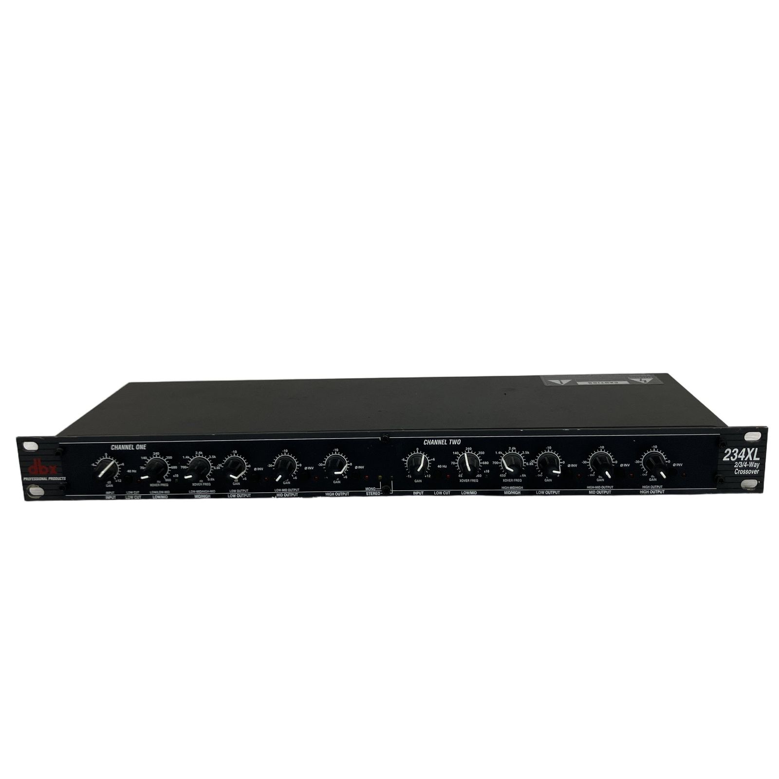 dbx 234XL チャンネルデバイダー クロスオーバー PA 音響機器 ラックマウント 音響機材 中古 O11420720