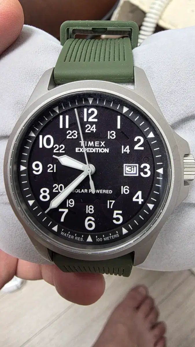 TIMEX タイメックス エクスペディション ソーラー ソーラームーブメント シリコンストラップ フィールドウォッチ 41mm TW2Y31600
