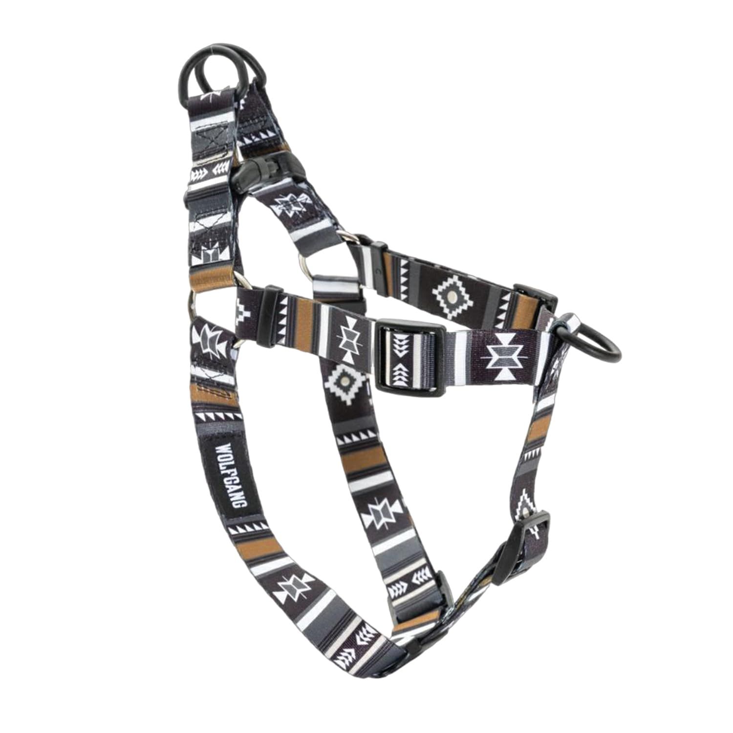 WOLFGANG/ウルフギャング NewMoon HARNESS Sサイズ 巾1.6cm x 胴回り30-45cm 【小型犬用ハーネス】