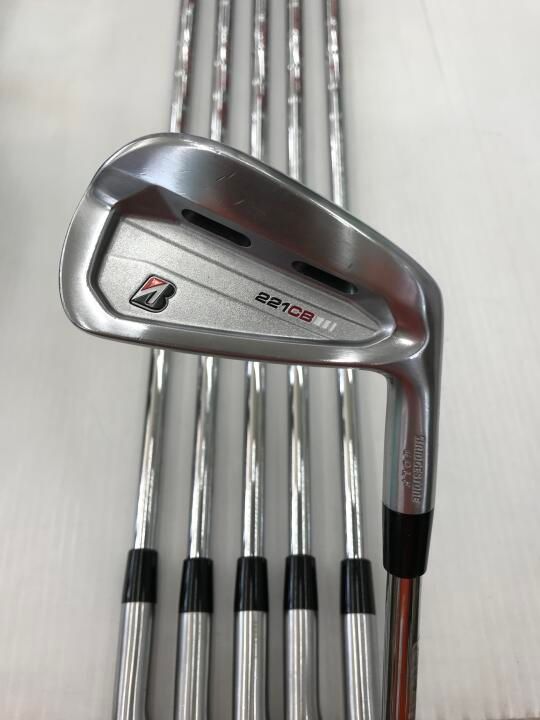 ブリヂストン　221CB　NSプロ MODUS 3 TOUR 105　Sフレックス　アイアンセット　中古【最短即日発送】